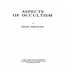 Aspects of Occultism Aspects of Occultism