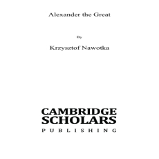 Krzysztof Nawotka - Alexander the Great (Retail) Krzysztof Nawotka - Alexander the Great (Retail)